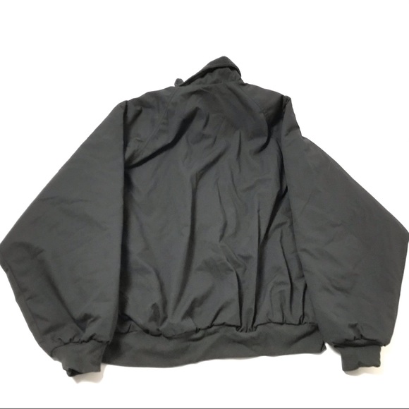 New Men’s Work Flannel Lined Warm Coat Winter Jacket Size 3XL Waterproof Black - Picture 4 of 5